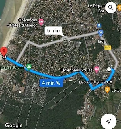 Feriehus Maison 7 Personnes Climatisee Fibre Soulac-sur-Mer
